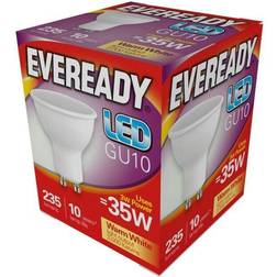 Eveready LED GU10 3W 235lm Warm White 3000k [S13598]